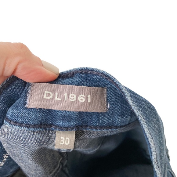 Anthropologie DL1961 Farrow Skinny High Rise Instasculpt Crop in Kasson Size 30 - Picture 6 of 9